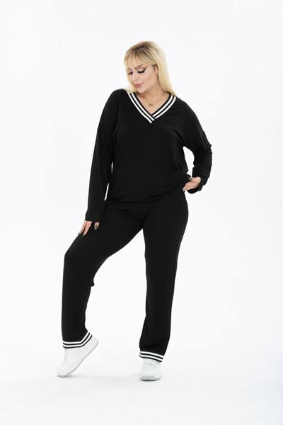 Immagine di CURVY GIRL TOP AND PANTS SET